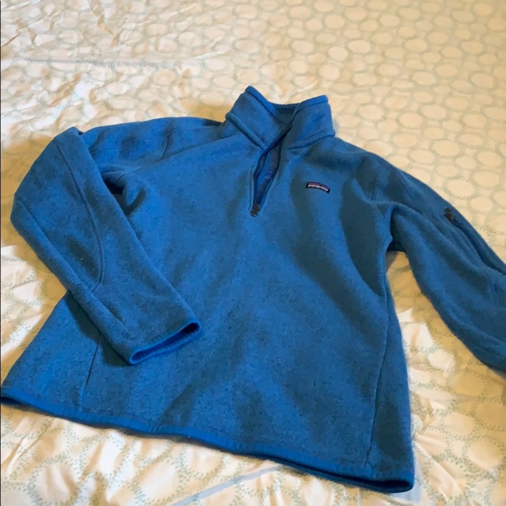 Blue quarter zip!